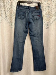 Vintage Men's Parasuco Denim Cult Red Line Medium Wash Denim Jeans Size 32 x 32" - Picture 1 of 7