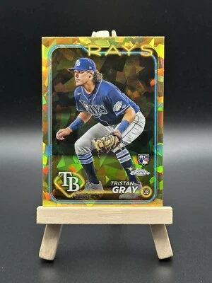 2024 Topps Chrome Sapphire Tristan Gray Gold Refractor RC /50 - Image 1 of 2