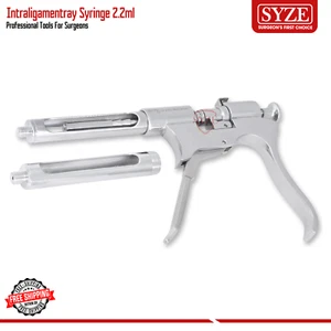Jeringa Anestésica Dental Intraligamental 2.2ml Inyección AMR+EUR Hilos CE - Imagen 1 de 3