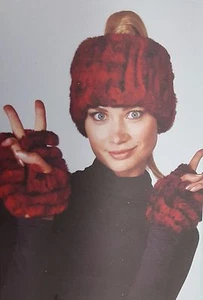 Accesorios de piel de conejo Diana Rosh tejido Rex - varios colores - Imagen 1 de 16