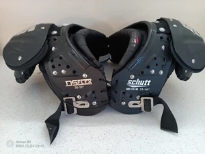 Schutt DS Flex Football Shoulder Pads 30-32 Medium 13-14" Youth - Picture 1 of 6