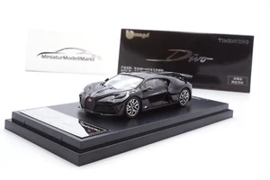 Bugatti Divo - Diamant Schwarz - 1:64 - Timemicro x Bburago (TM640904) - Bild 1 von 3