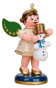 Hubrig Geschenke Engel " mit Schneemann", # 121h0106 - Picture 1 of 3
