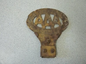 License Plate Topper AAA Fiftieth Anniversary Award - Picture 1 of 10