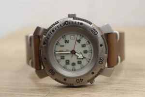 Victorinox Swiss Army Mens Back Light Field Military Date Quartz Watch New Batt - Picture 1 of 6