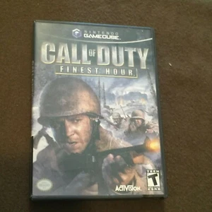 Nintendo Gamecube Video Game Call of Duty Finest Hour Rated T - Picture 1 of 3