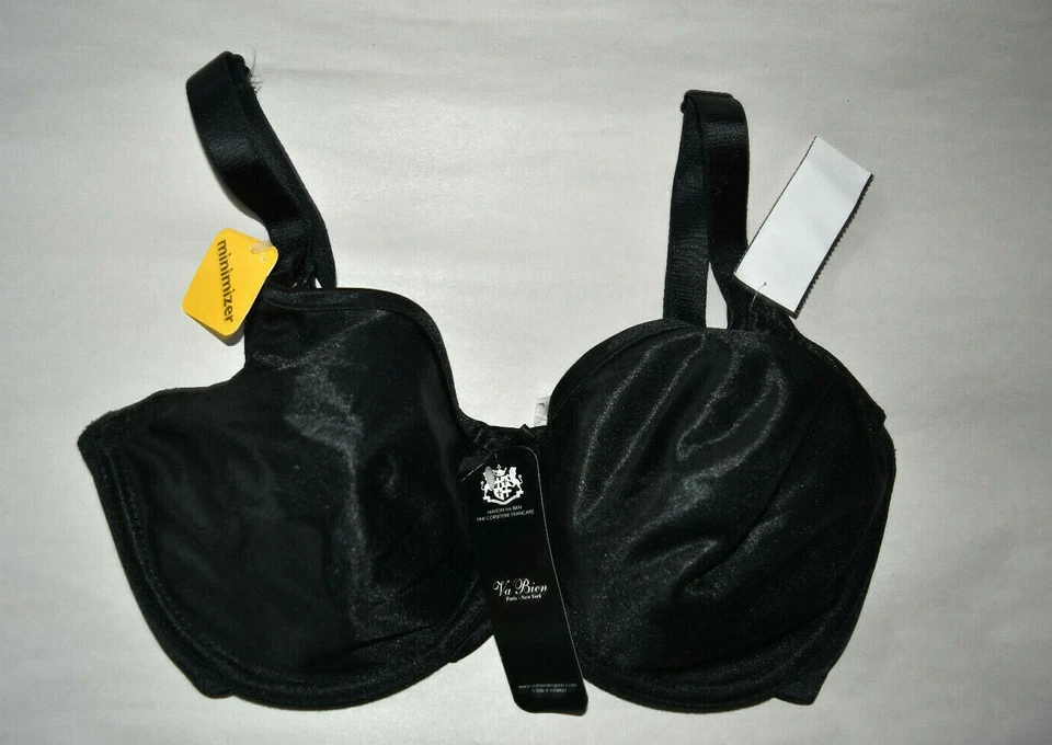 全新带标签 Va Bien 601 Minimizer 钢圈文胸 * * U 选择  — 第 1/4 张图片