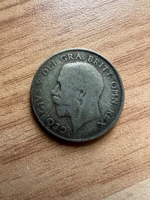 UK (GREAT BRITAIN) 1922 SHILLING, 0.500 SILVER - Image 1 of 2
