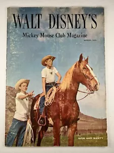 Walt Disneys Mickey Mouse Club Magazin - Band 1 Nr. 2 Frühjahr 1956 - Spin & Marty - Bild 1 von 3