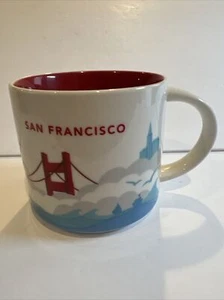 Tazza da tè caffè Starbucks San Francisco You are Here 14 oz in ottime condizioni - Foto 1 di 5