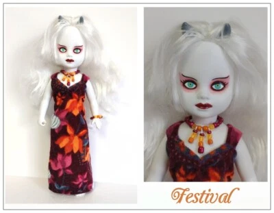 HM Clothes fits LIVING DEAD DOLL Autumn DRESS & JEWELRY FASHION NO DOLL d4e Foto 1 de 4