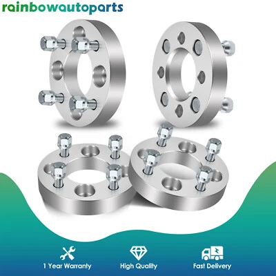 Adaptadores espaciadores de rueda 4 piezas 1" 4x100 a 4x108 12x1,5 para Scion xB xA Honda Civic Foto 1 de 4