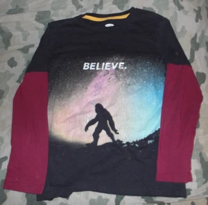 Old Navy Boys Size 8 Bigfoot Longsleeve Shirt - Picture 1 of 1