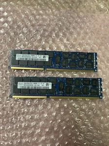 LOT OF 2 HMT42GR7BFR4C-PB HYNIX 16GB PC3-12800R MEMORY, 32GB TOTAL - Picture 1 of 4