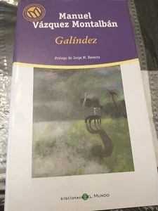 GALINDEZ By Manuel Vazquez Montalban. Spanish - Hardcover NEW - Picture 1 of 4