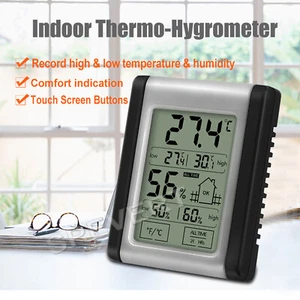 1x-6x Mini Digital LCD Thermometer Hygrometer Temperature Humidity Monitor Meter - Picture 1 of 16