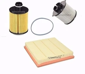 PER VAUXHALL ASTRA MK6 J 1.3 CDTi 95CV KIT MANUTENZIONE FILTRO OLIO/ARIA/DIESEL 09>ON - Foto 1 di 1
