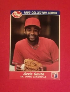 1992 Post Collector Series Ozzie Smith #8 St. Louis Cardinals FREE SHIPPING - Picture 1 of 6