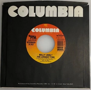 Billy Joel / The Longest Time / Columbia 1983 / US 45rpm / Mint! - Picture 1 of 5