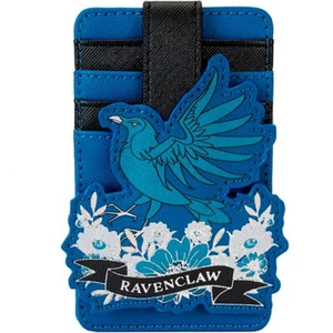 Cartera portatarjetas tatuaje floral Loungefly Harry Potter Ravenclaw House - Imagen 1 de 3