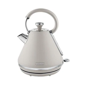 Tower Cavaletto 1.7L 3KW Pyramid Kettle in Latte with Chrome Accents T10044MSH - Picture 1 of 7