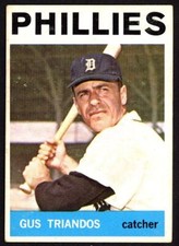 1964 Topps #83 Gus Triandos - Philadelphia Phillies - EX - ID087