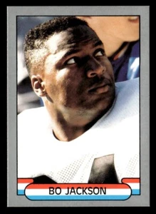 Bo Jackson 1990 Silver Border Football Card Oakland Raiders - Bild 1 von 2