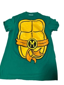 Teenage Mutant Ninja Turtles Michelangelo Costume Shirt Adult Small - Picture 1 of 3