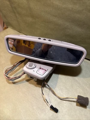 Серое внутреннее зеркало заднего вида 00-06 Mercedes W215 CL500 CL600 2158110007 от оригинального производителя - Изображение 1 из 4