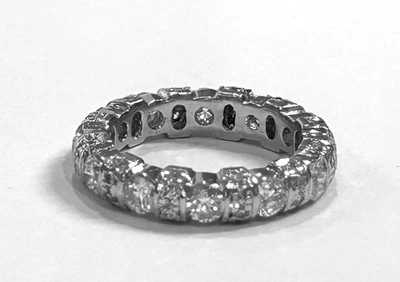 Платиновые свадебные натуральные бриллианты 1,8 карата GH-VS размер 5 - Изображение 1 из 4