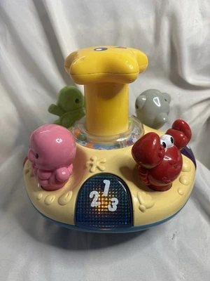 Vintage VTech Spin & Learn Top Sea Animals & Numbers Learning Toy WORKS - Image 1 of 4