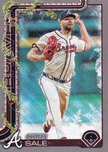 Tarjeta de venta Chris Copo de nieve gris brillo vacaciones Topps Topps 2025 #H98. - Imagen 1 de 1