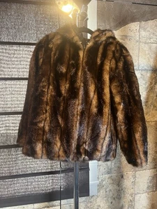PO Rothschild Girls Hooded Princess Faux Fur Jacket Size 14/16 - Picture 1 of 11
