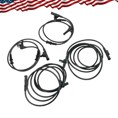 4X Sensor de velocidad de rueda ABS delantero y trasero para Mercedes-Benz Sprinter 2500 3500 3,0 L Foto 1 de 4