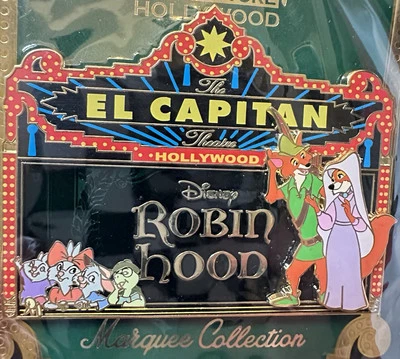 DSF DSSH DISNEY ROBIN HOOD CRIADA MARIAN EL CAPITAN CARPA SIGNO PIN LE 400 Foto 1 de 4