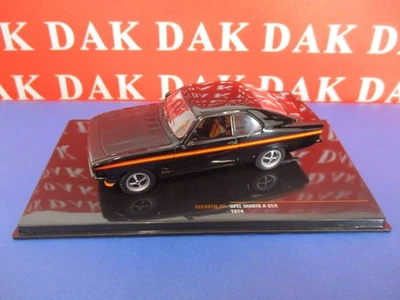 Die cast 1/43 Modellino Auto Opel Manta A GT/E 1974 Black Magic by Ixo - Immagine 1 di 4