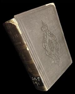 1863 Book BROKEN COLUMNS by Anonymous : Ex-Library - Picture 1 of 8