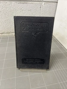 VINTAGE CAR BOOK AUTOMOBILE CARBURETTERS MUSCLE CAR MANCAVE 1930s USA  - Bild 1 von 15