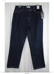 Womens Christopher & Banks Petite Size 8P 8 jeans NWT NEW $45 Straight Leg - Picture 1 of 3