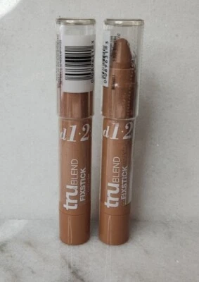 2- COVERGIRL TRU BLEND FIX STICK CONCEALER 0.12oz d 1-4 medium deep - Image 1 of 3
