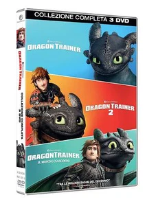 DRAGON TRAINER COLLECTION 1-3 3 DVD COFANETTO - Foto 1 di 1