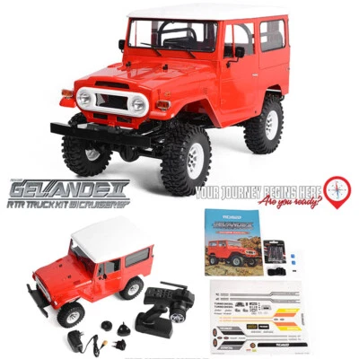 NEW RC4WD 1/10 Gelande II RTR Truck w/ Cruiser Body Set Red FREE US SHIP - Image 1 of 4