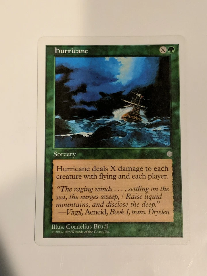 Hurricane - Anthologies x1 Near Mint NM MTG Magic the Gathering - Image 1 of 1