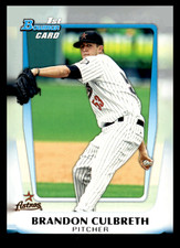 2011 Bowman Draft Picks & Prospects Brandon Culbreth #BDPP64 Astros Prospects