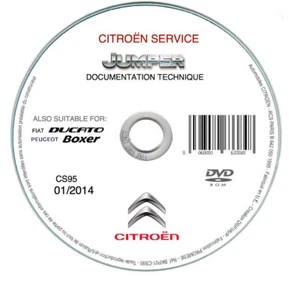 Citroen Jumper 2007-14 (Fiat Ducato-Peugeot Boxer) Manual De Reparación En Cd - Imagen 1 de 7