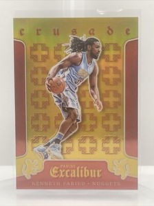 2015-16 Panini Excalibur - Crusade Red #98 Kenneth Faried /149
