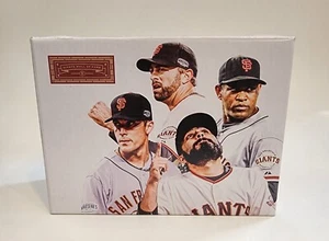 San Francisco Giants Mt. CORE 4 Statue - Affledt, Casilla, Lopez, Romo - NIB! - Picture 1 of 7