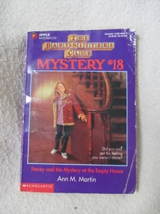 Stacy and the Mystery of The Empty House (Baby-Sitters Club #18) Martin, Ann M. - Picture 1 of 2