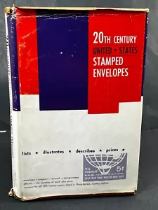 Catálogo Sobres Estampados Siglo XX Envolturas de los Estados Unidos Libro EE. UU. - Imagen 1 de 24