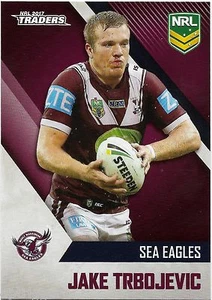 2017 NRL Traders Base Card (059) Jake TRBOJEVIC Sea Eagles - Picture 1 of 1